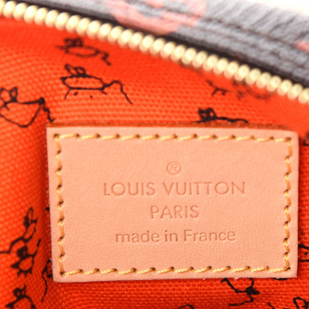 Louis Vuitton Limited Edition Marron/Orange Catogram Canvas Grace