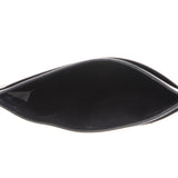 Miu Miu Black Matelassé Leather Crystal Card Holder Wallet
