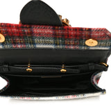 Miu Miu Plaid Jewel Crystal Bag