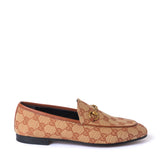 Gucci GG Canvas Jordaan Monogram Loafers