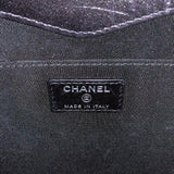 Chanel CC Clutch Bag Interior Black