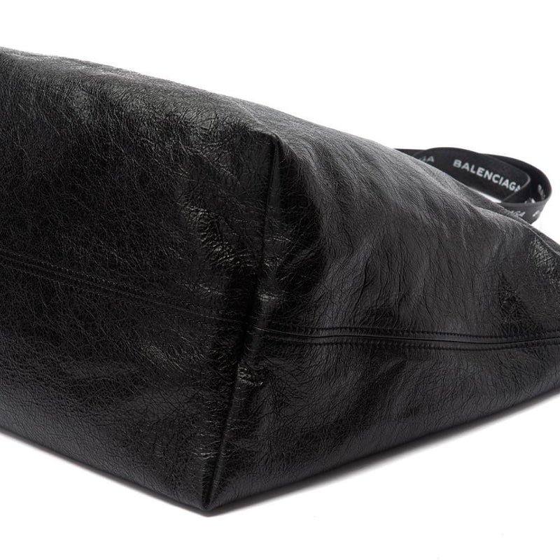 Balenciaga - Authenticated First Handbag - Leather Black Plain for Women, Good Condition