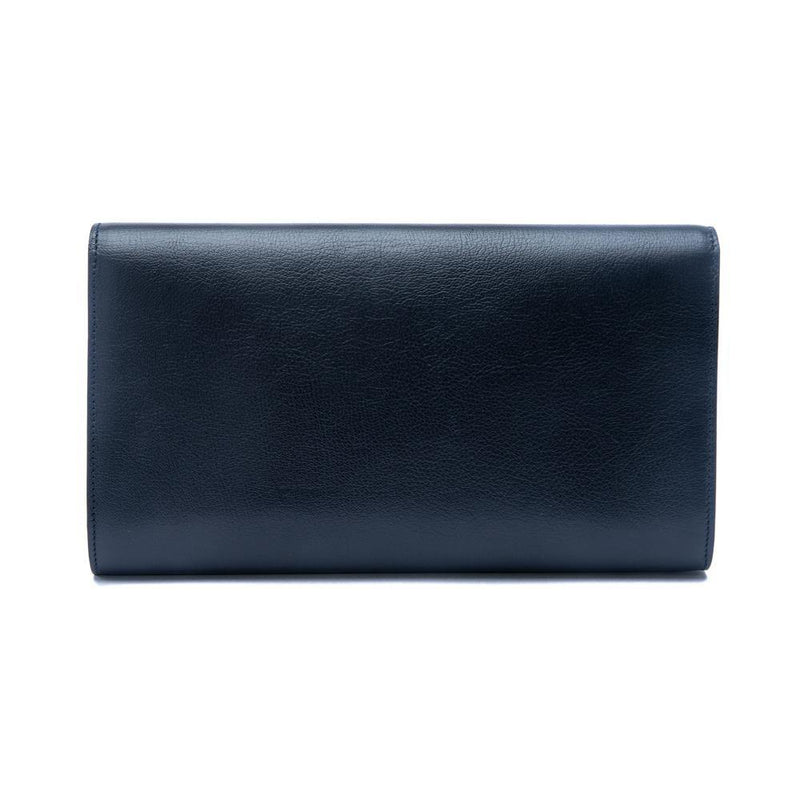 YSL Dark Blue Clutch