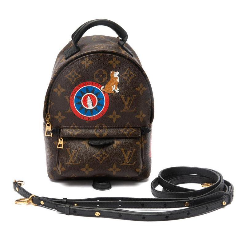 LOUIS VUITTON WORLD TOUR PALM SPRINGS MINI BAG PACK