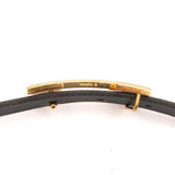 32mm Swift Epsom Leather Reversible Constance Belt Black Etoupe 80.