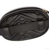 Gucci GG Black Marmont Waist Belt Bag
