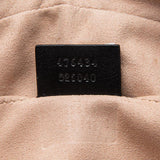 Calfskin Matelasse Leather GG Marmont Waist Belt Bag 85 34 Black.