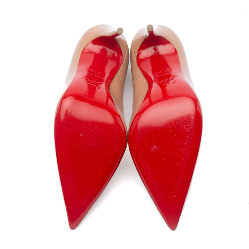 Louboutin Red Bottom Soles Kate Heels