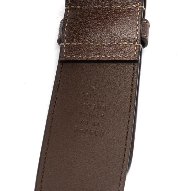 Gucci GG Supreme Mini Ophidia Iphone Belt Bag Dark Brown 85 34