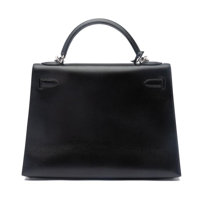 HERMES Box Sac Sologne 23 Black 435290