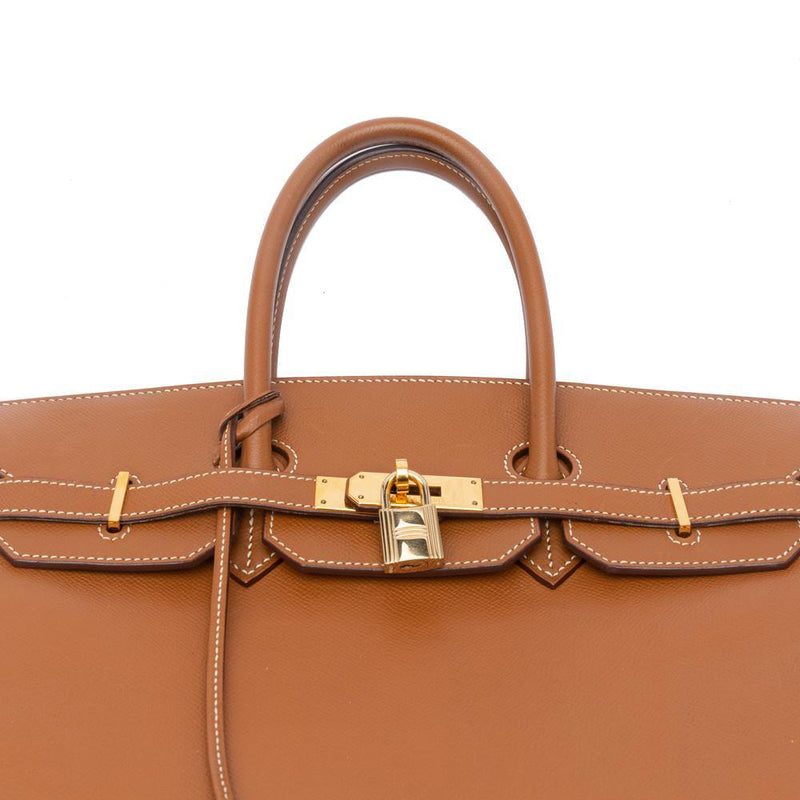 Hermès Rouge Grenat Birkin 35cm of Epsom Leather with Gold