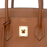 Hermes Gold Epsom Leather Birkin 35