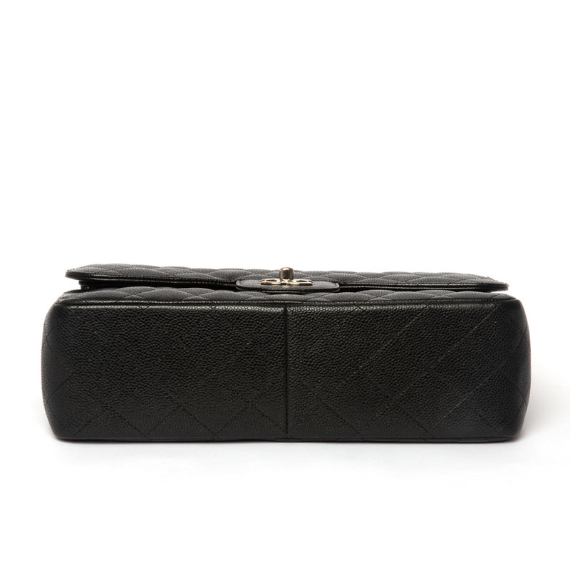 Chanel Black Patent Jumbo Single Flap – Jadore Couture