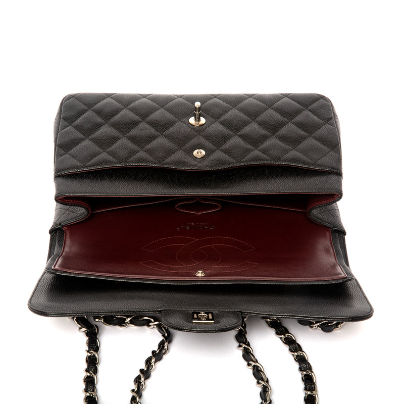 A BLACK QUILTED LEATHER SINGLE FLAP POUCH BAG, CHANEL, 2013