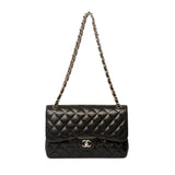 Chanel Black Classic Caviar Flap Bag