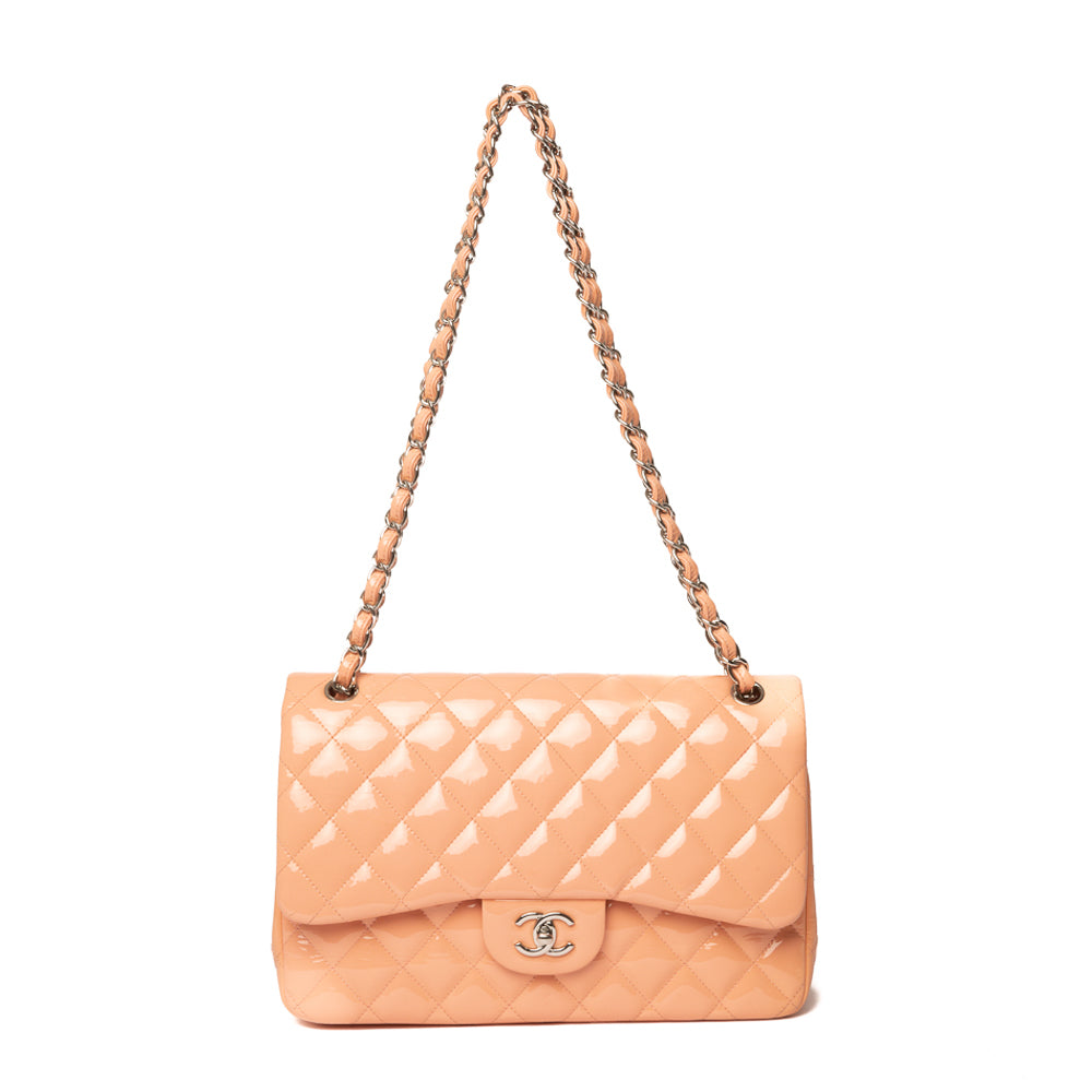 Bowling Mademoiselle Medium Patent Peach