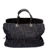 Chanel Large Denim CC Shopping Tote - Blue Totes, Handbags - CHA956345