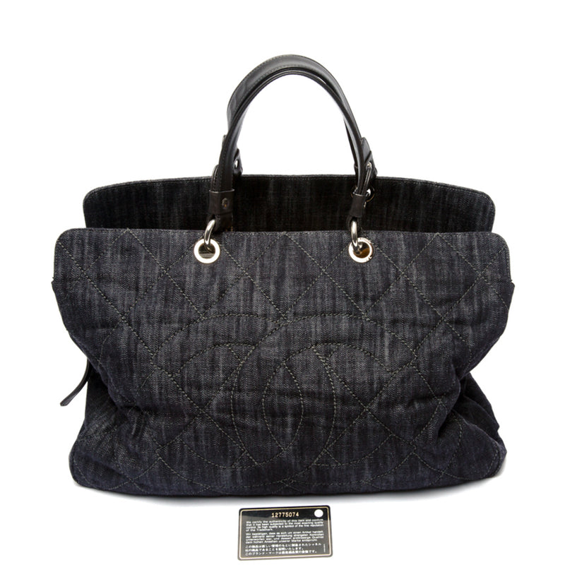Chanel Blue Denim Bag