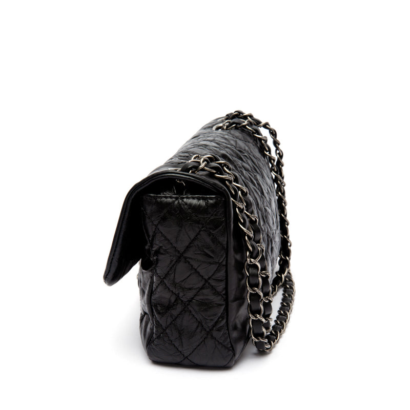 Chanel Metallic Patent Calfskin Boy Bag