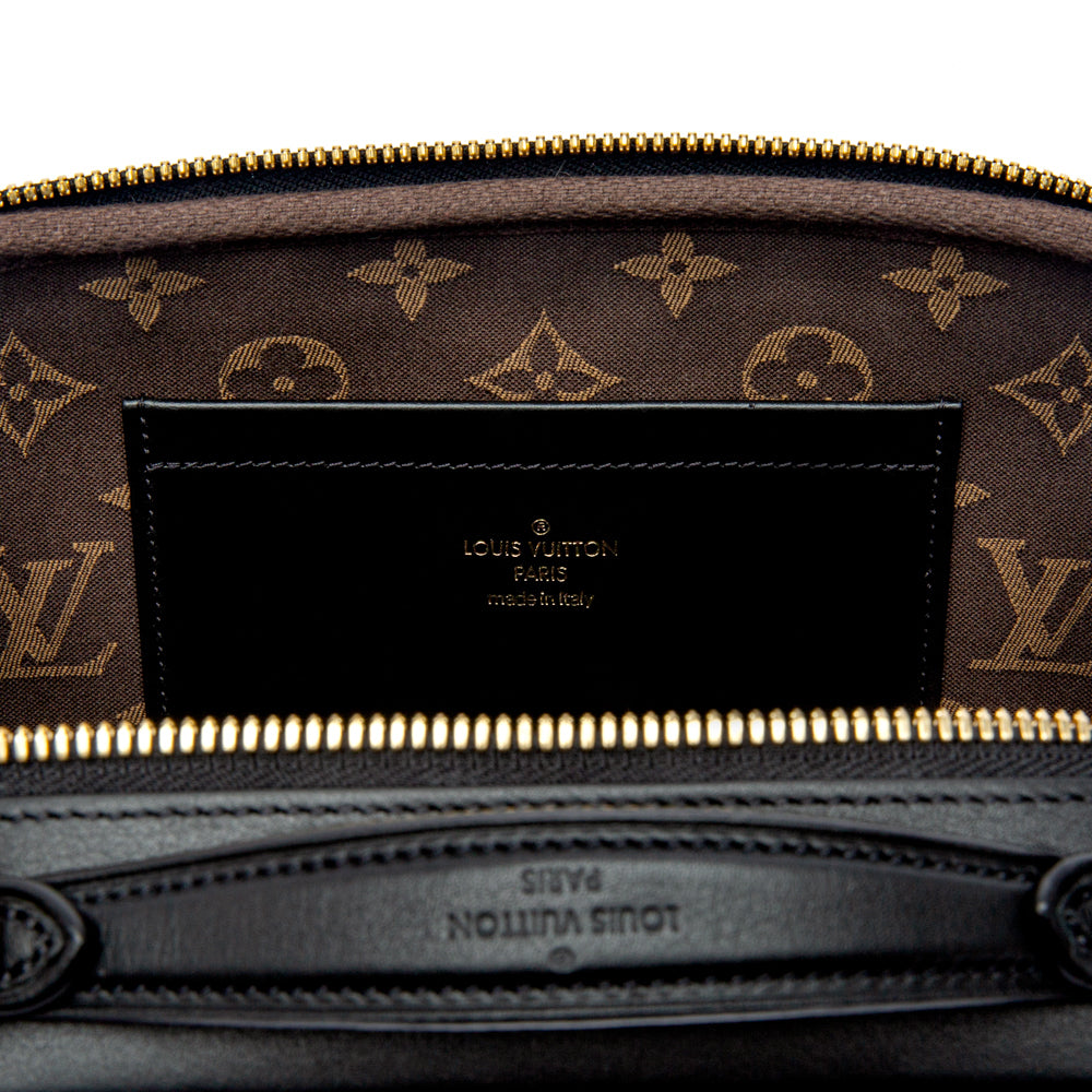 Louis Vuitton Portefeuille comète Black Leather ref.732865 - Joli
