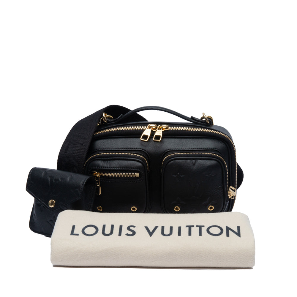 Louis Vuitton Bumbag Comet Black Borealis in Calfskin Leather with  Black-tone - US