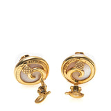 Chanel Vintage Gold Comete Diamond Earring - Luxybit