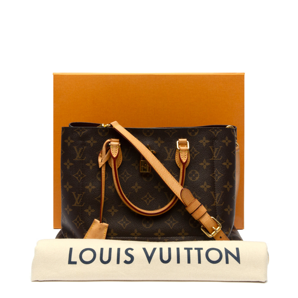 Louis Vuitton Monogram Canvas Flower Tote Bag