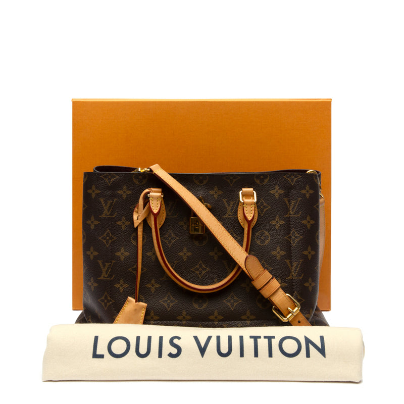 Louis Vuitton Monogram Canvas Flower Tote Bag