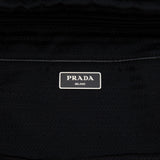 Prada Black Nylon Backpack Bag Interior