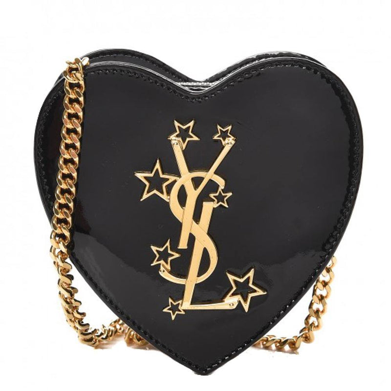 Saint Laurent YSL Black Heart Bag