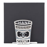 Chanel Crystal Greek Cup Pin Brooch 