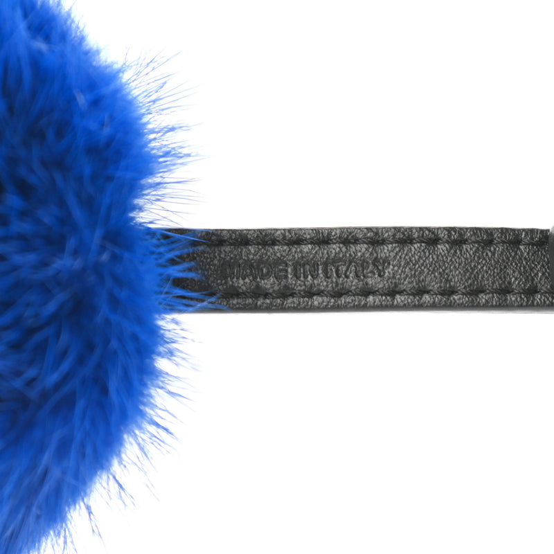Fendi Blue Multi Mink Fur Monster Kid Bag Charm